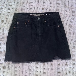 Black American eagle Jean skirt- never worn
